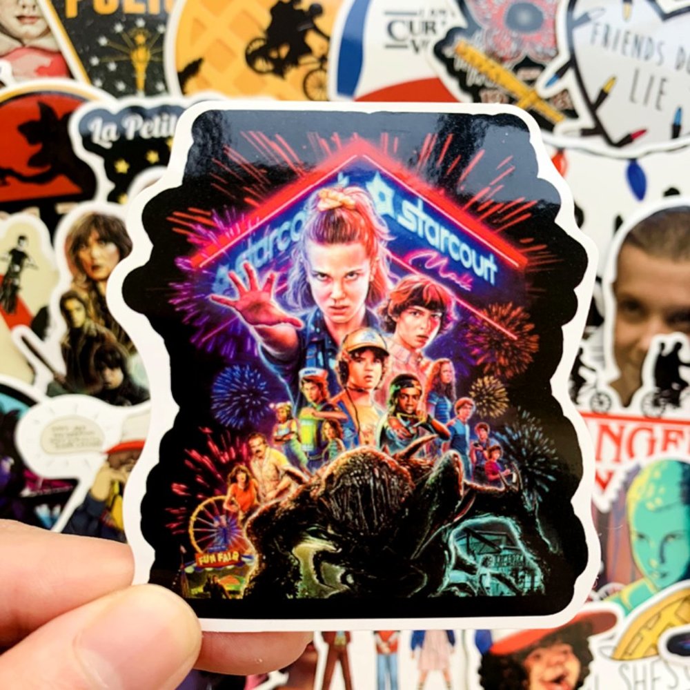 Stranger Things Stickers (50pc) - Picture 3 of 6